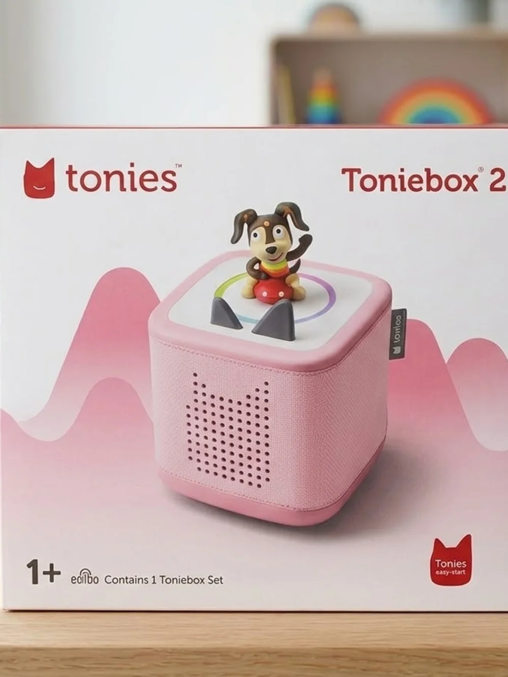 Tonies Toniebox 2 Kids Audio Player in Pink